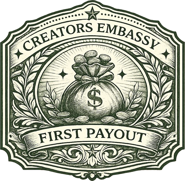 First payout stamp